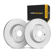 For Pontiac Bonneville 2004 2005 Brake Set Front Cast Iron Rotor Ceramic Pads