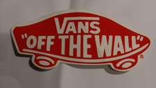 VANS OFF THE WALL STICKER NEW VINTAGE RARE COLLECTIBLE