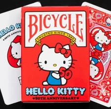 Bicycle Hello Kitty V2 playing cards