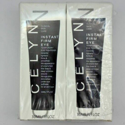 New & Sealed 2Pack Celyn Instant Firm Eye Tightener Anti-aging Eye Cream 30ml