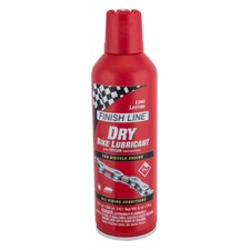 SPRAY FINISH LINE DRY TEFLON PLUS LUBE BIKE CHAIN LUBE DRY BICYCLE 8.2 OZ