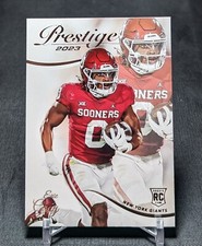 Eric Gray Rookie RC 2023 Prestige Football Card #336 New York Giants. rookie card picture