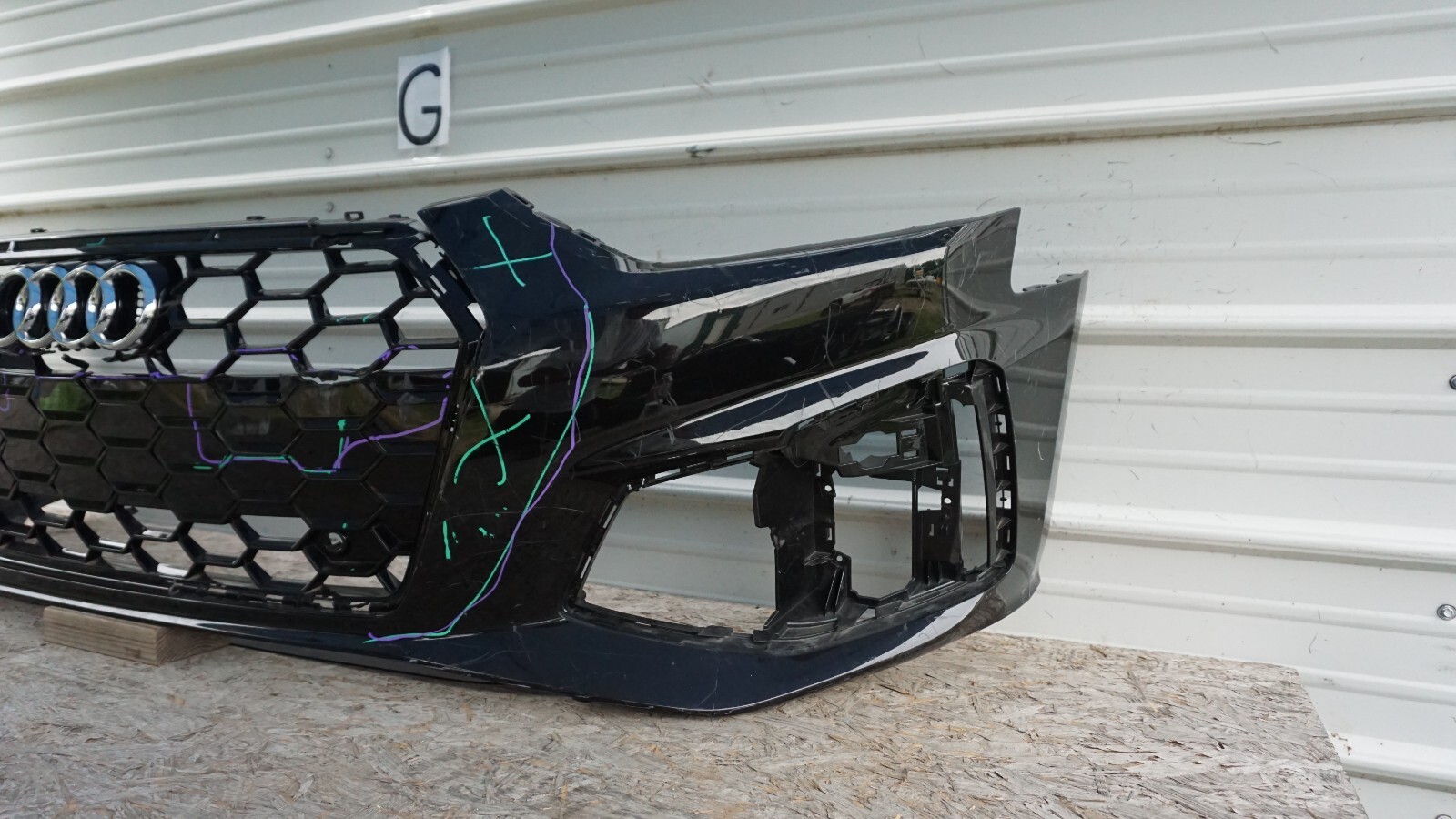 20182020 AUDI S5 B9 SLINE COUPE FRONT BUMPER PLASTIC COVER PANEL W