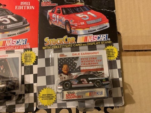 Racing Champions Dale Earnhardt Stock Car with Collectors Card 92 and 93 Edition - Picture 3 of 7