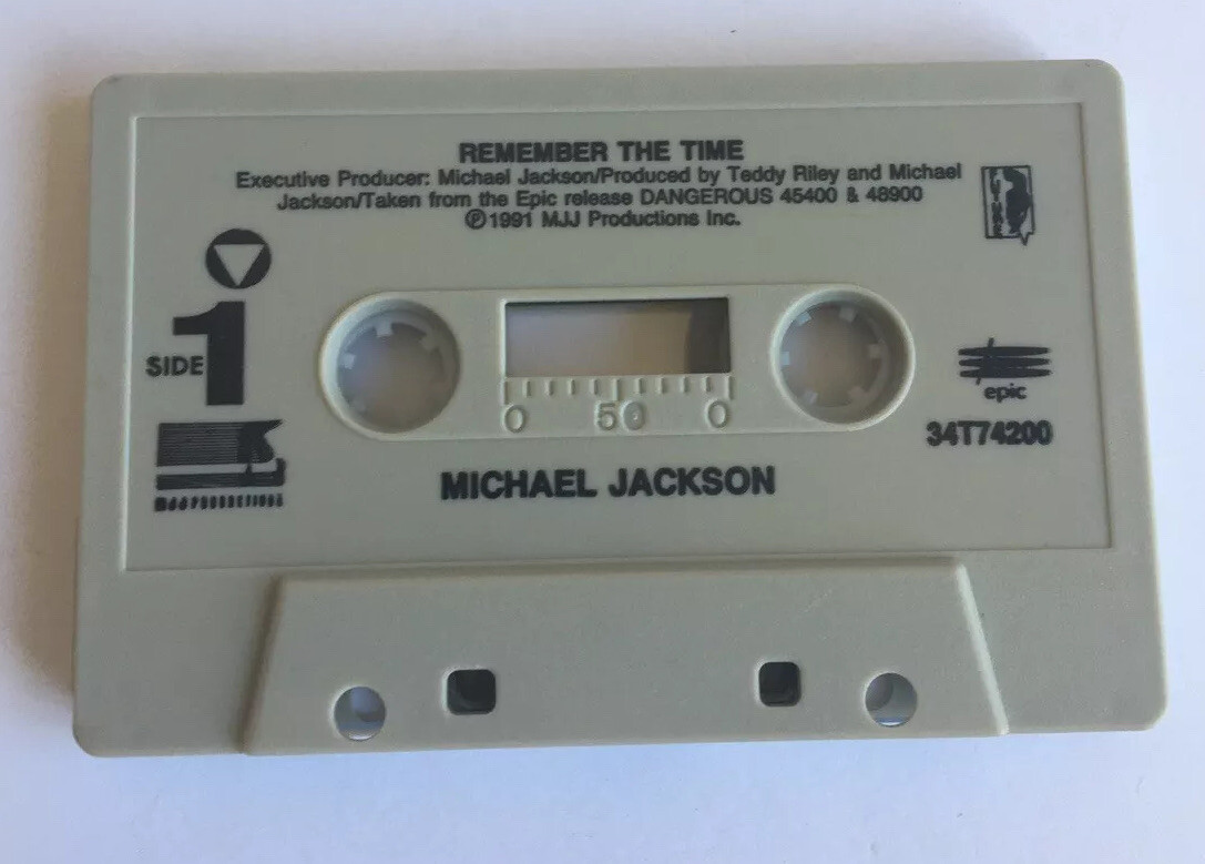Michael Jackson - Remember the Time / Black or White (Cassette