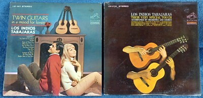 LOS INDIOS TABAJARAS -  TWIN GUITARS + VERY SPECIAL TOUCH - RCA - (2) LP LOT