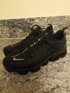 vapormax run utility black reflect silver