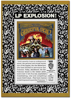 THE THANKS DEAD - Debüt LP - Promo Poster - A2 Poster - Psych