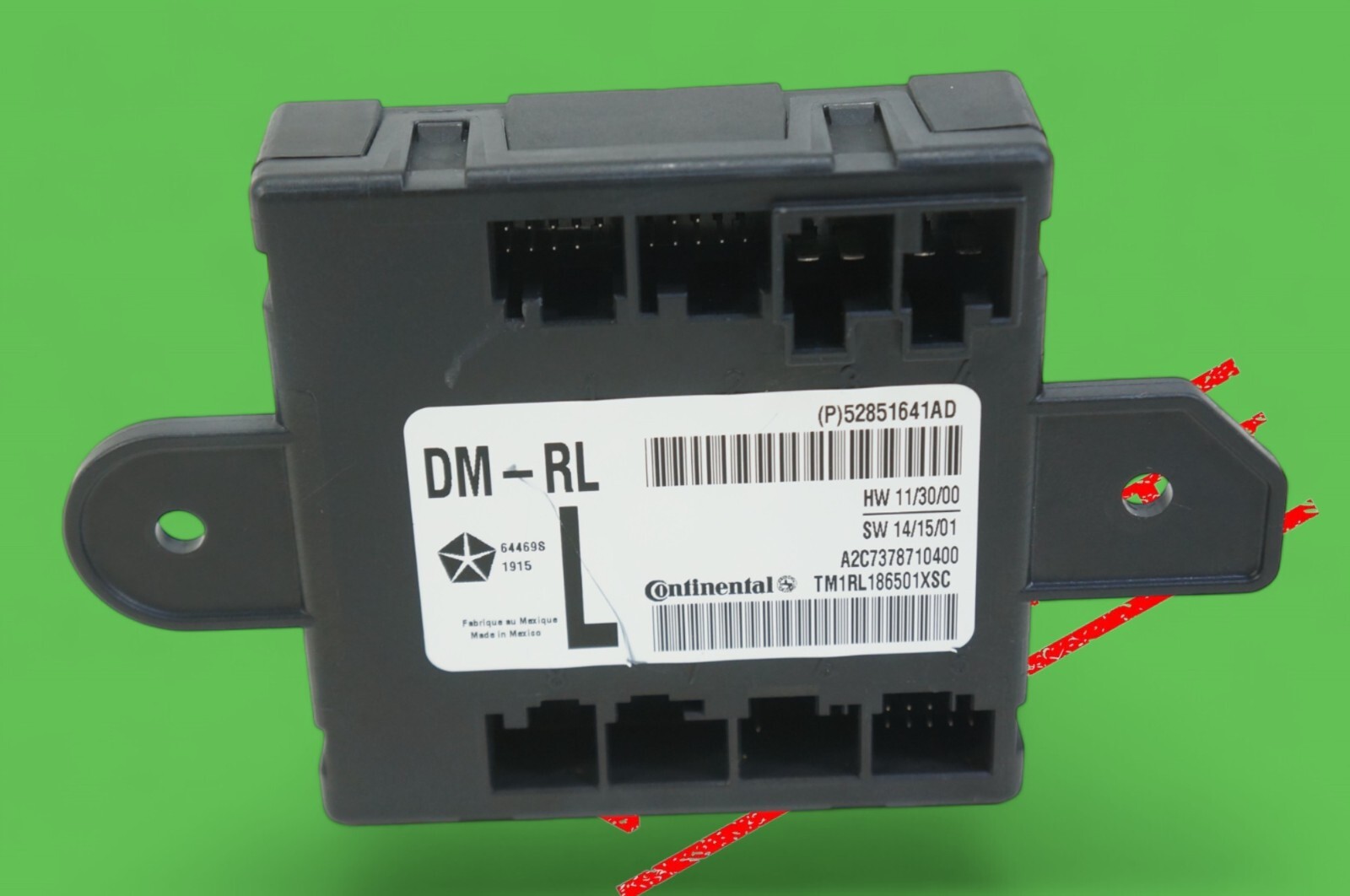 2014-2017 maserati ghibli m157 rear left side door control module unit oem