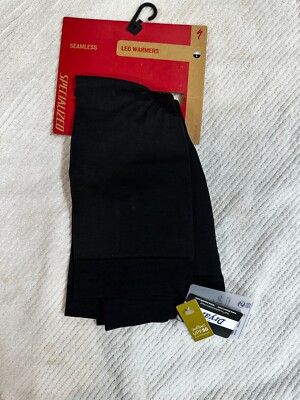 Specialized Seamless Leg Warmers Black Size M/L New