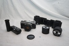 Olympus OM 1 with 250 film back 1, Zuiko 50mm f:1,8 and OM Winder 2