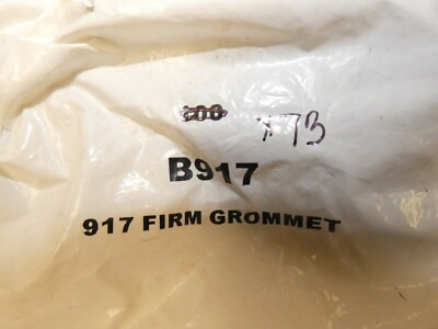  MCMASTER-CARR B917 1'' Firm Black Rubber Grommets New Lot of 73