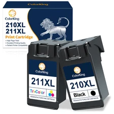 PG-210XL CL-211XL Ink Cartridge compatible for Canon PIXMA MP240 250 270 260