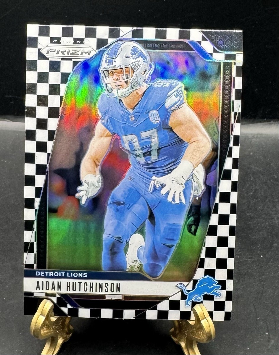 ハッチンソン　PROTOUR 25c Aidan Hutchinson (SSP) CHECKERBOARD Panini Prizm 2024 Lions | eBay