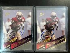 1995 Superior Pix /6500 Kez McCorvey #9 Autograph Rookie Card