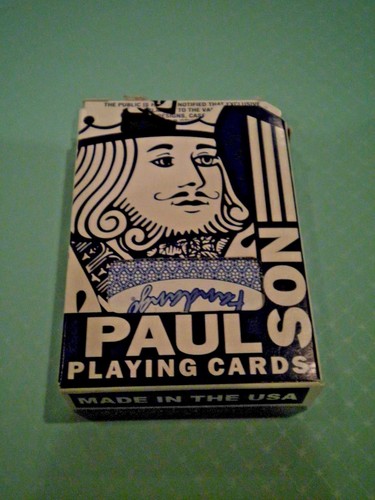 playing cards: crystal bay casino, north shore, lake tahoe