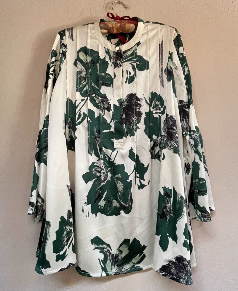 donna karan white blouse