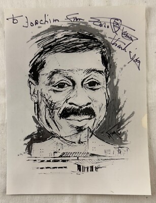Selten, Autogramm Erroll Garner (ca. 1972), Widmung, handsigniert & zertifizert