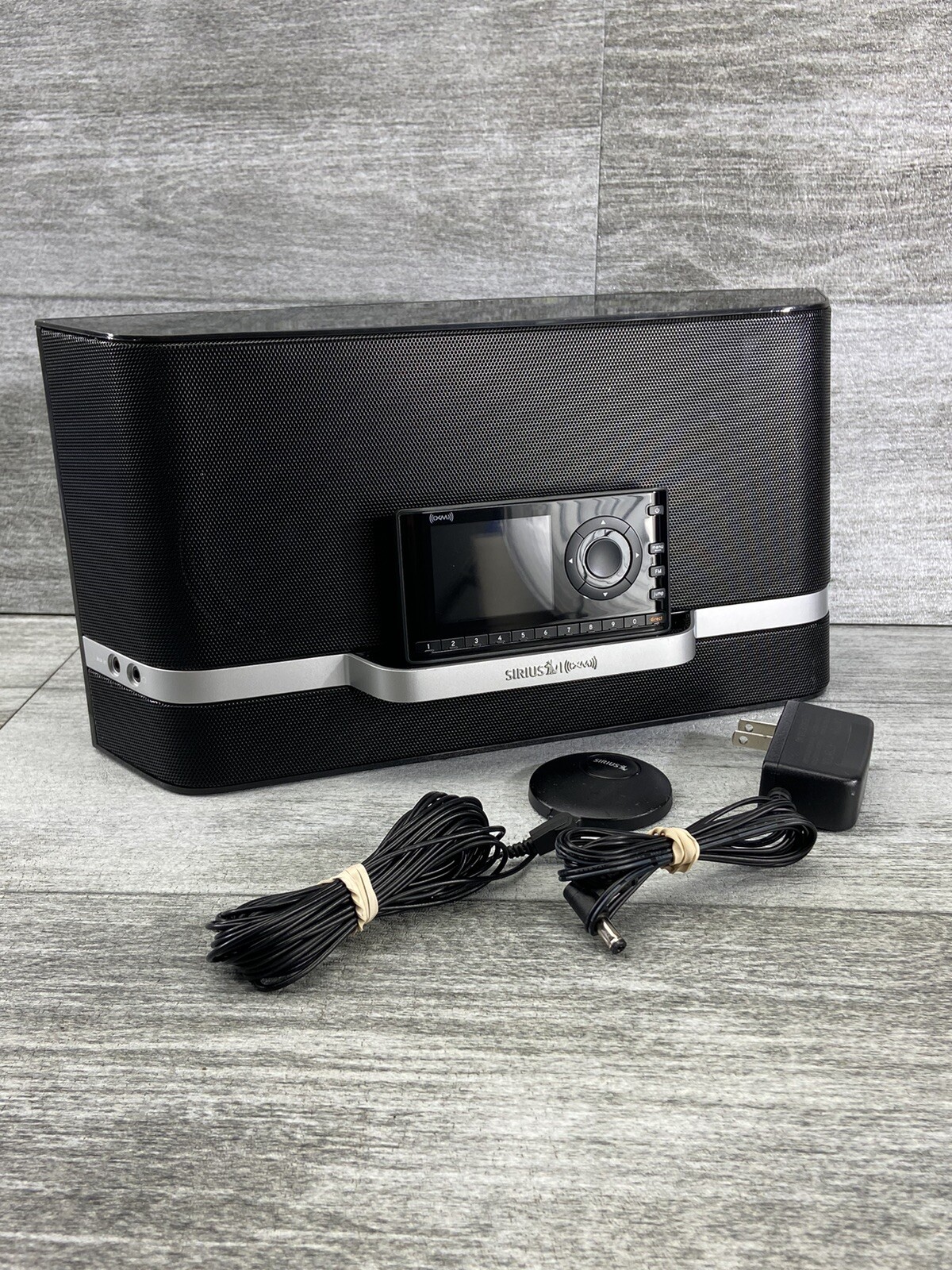 Sirius SXABB1 Portable Speaker Dock Onyx XDNX1 Radio Antenna Power Cord