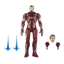 Marvel Hasbro Legends Series Iron Man Mark 46 Captain America Civil War Col...