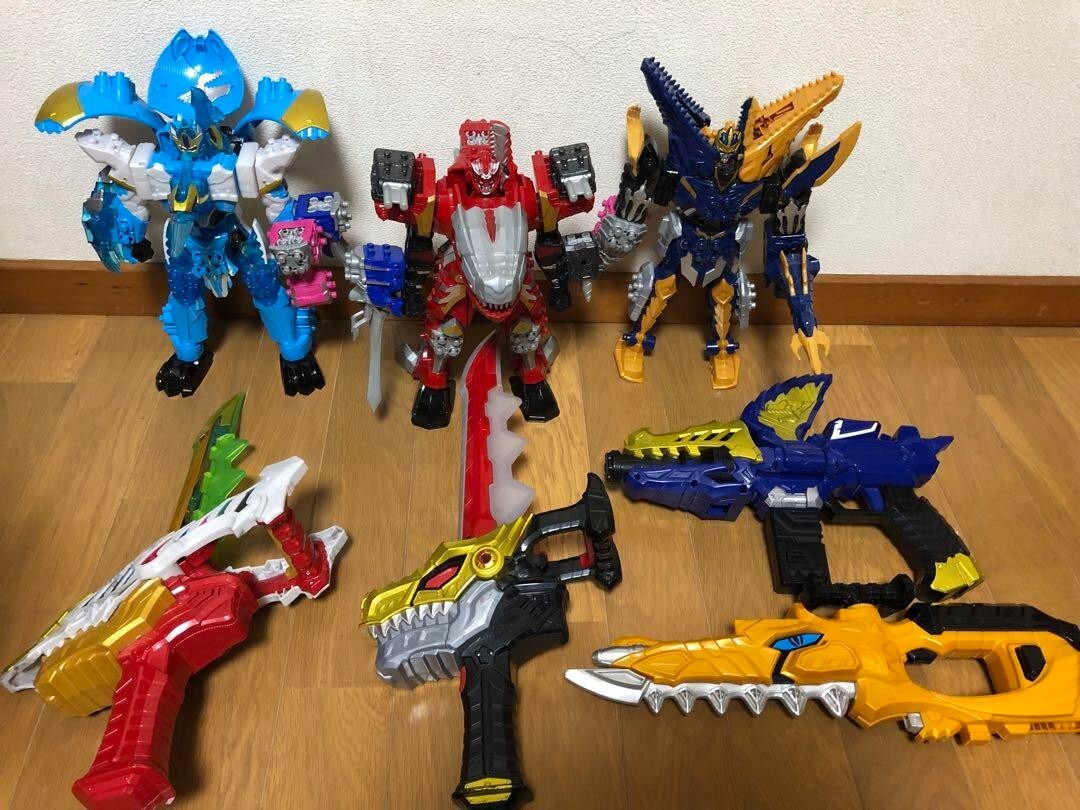 Dino Fury Ryusoulger Megazord Ryusou Changer Morpher Set Power