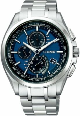 CITIZEN ATTESA Eco-Drive Radio Controlled Direct Flight AT8040-57L 