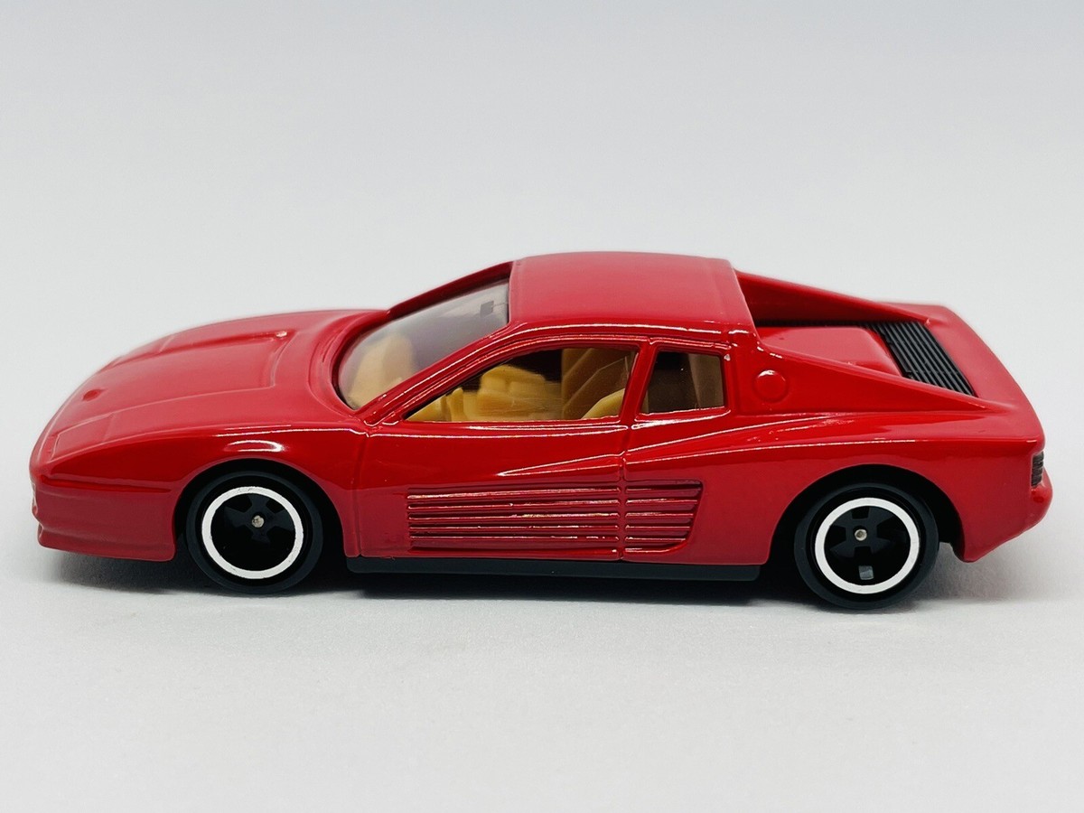 Ferrari Testarossa ミニカー 赤 Tomica Tomy 91-2-6 Ferrari Testarossa - Red - Made In Japan