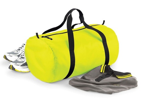 Bagbase Barrel Bag Foldable Lightweight Packaway Sports Gym Duffle Holdall - Picture 12 of 47
