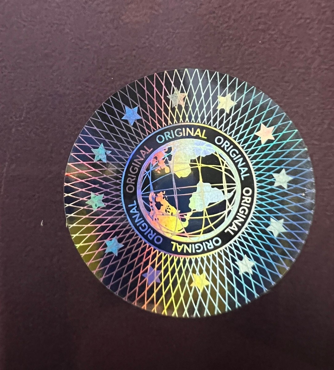 Cosmelux 98x Garantiesiegel Hologramm 3D – Rund 20mm, Void-Sticker, Glänzend