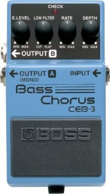 BOSS BASS CHORUS Guitar Effects Pedal CEB-3