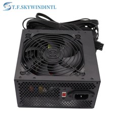 Tfdp 800W ATX Non-Modular Power Supply 90 PLUS Gold Silent Fan Connectors 6