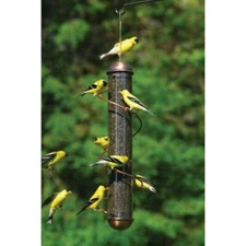 COPPER SPIRAL THISTLE (NYJER) FINCH BIRD FEEDER SONGBIRD ESSENTIALS FREE SHIP