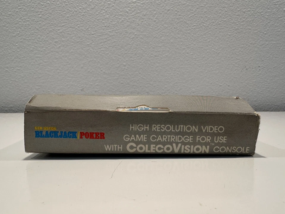 VINTAGE COLECO VISION Ken Uston Blackjack/Poker *NEW OLD STOCK - Image 4 of 4