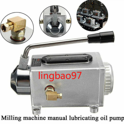CNC Y-8 Manual Hand Pump Oiler for Bridgeport Milling Machine (One Shot Lube)