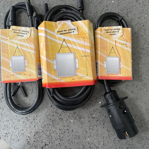 LED Autolamps Trailer light Cables Wiring - Complete Set Of 3 5C370C 5C81 4C13OC - Picture 2 of 3