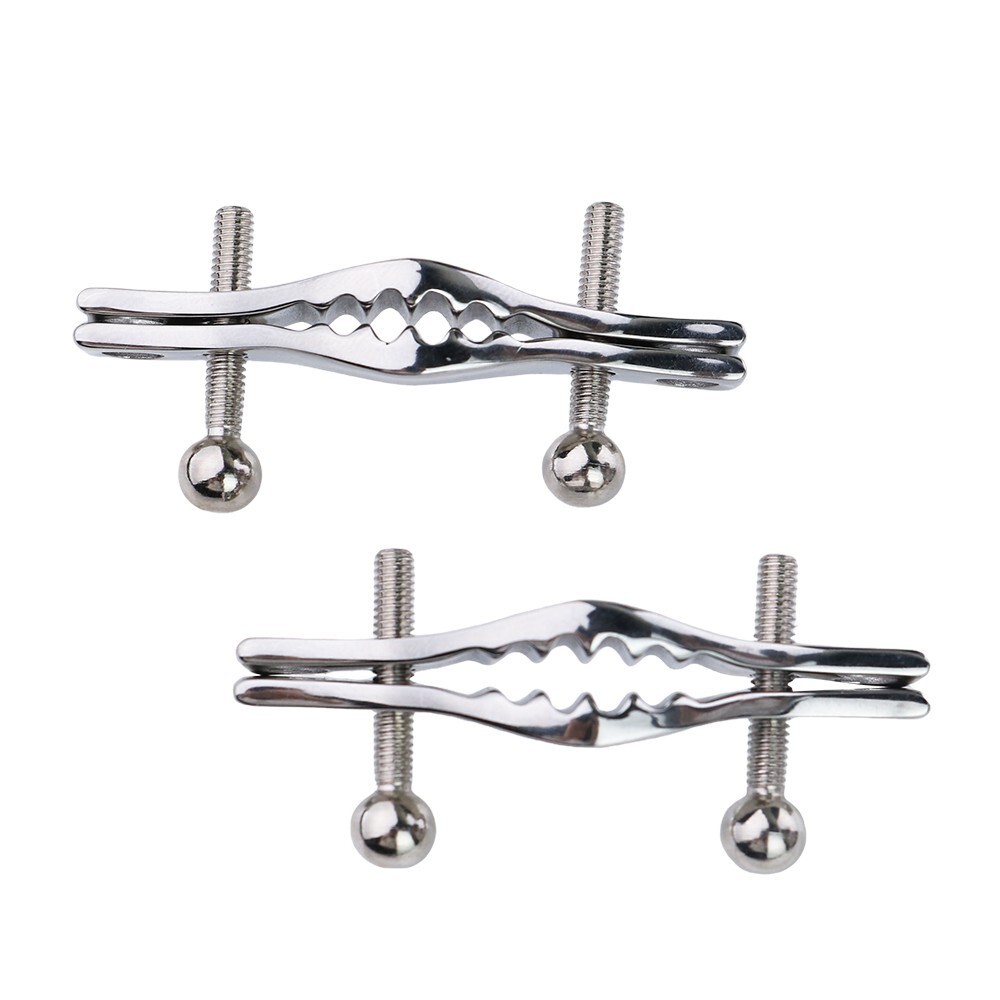 Nipple Clip Cover Chest Bondage clamps Female Bra Breast Binder Wearable Metal