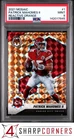 2021 PANINI MOSAIC REACTIVE ORANGE PRIZM #1 PATRICK MAHOMES II PSA 9