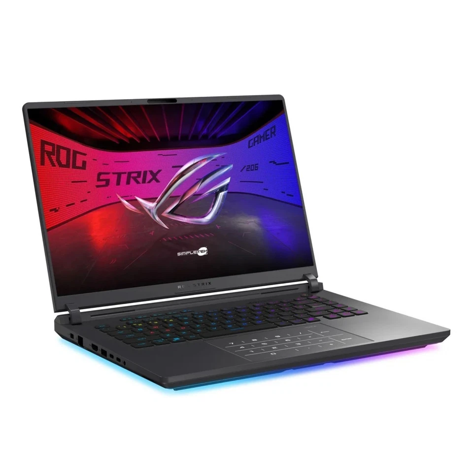 ASUS ROG STRIX G16 i7-14650HX 96GB DDR5 2TB SSD RTX 5060 8GB GDDR7 WIN11 HOME - Immagine 4 di 4