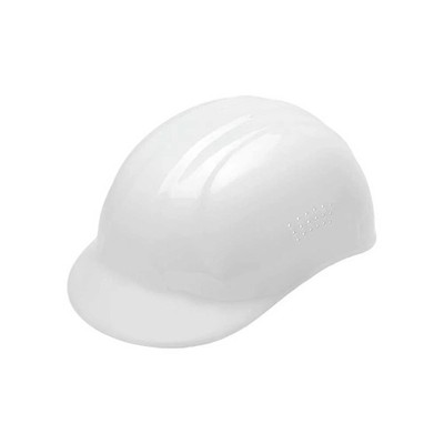 Delta Plus 67 Bump Cap  White  4-Point Pin-Lock Suspension
