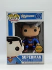 Funko Pop! DC Heroes-Superman (Metallic Chase) #07 Extremely Rare VAULTED