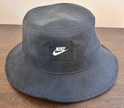 Nike Apex Futura Bucket Hat Youth One Size Black Unisex Measurement Photo OSFM