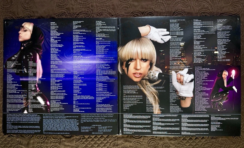 Lady Gaga - The Fame - Vinyl Album 2x LP Streamline Records 2nd Press Repress Foto 3 de 4