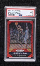 2015-16 Panini Prizm Ruby Wave Prizm 163/350 Jrue Holiday #95 PSA 9 MINT 0x5w