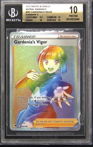 Gardenia's Vigor graded BGS 10 for sale on eBay