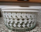 Pyrex HALLOWEEN GHOSTS 4 c. Storage Bowl With White Lid