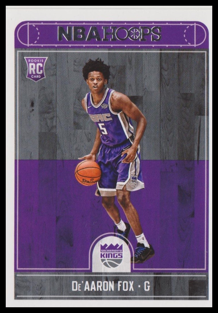 2017-18 Hoops #255 De'Aaron Fox
