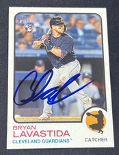 BRYAN LAVASTIDA Signed 2022 Topps Heritage High Number Baseball Card #668 AUTO