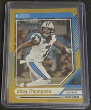 2024 Donruss Gold Press Proof Shaq Thompson 24/50 Panthers