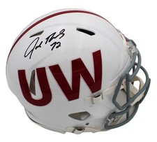 Joe Thomas Signed Wisconsin Badgers Speed Authentic UW NCAA Helmet