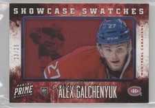 2013-14 Panini Prime Showcase Swatches 13/25 Alex Galchenyuk #SW-AG 0mj2